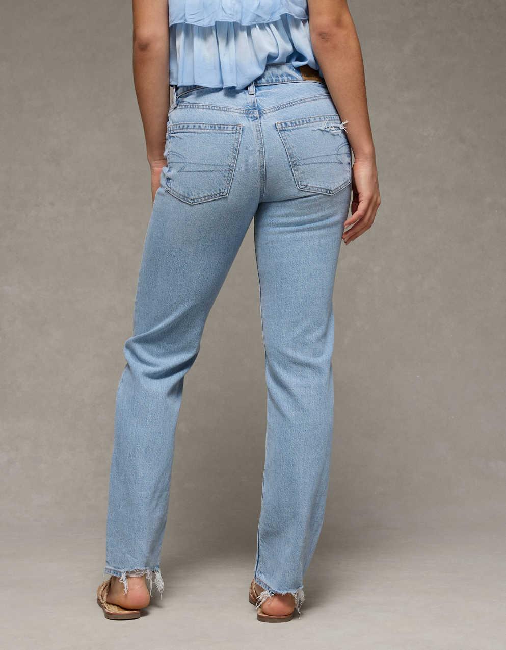 AE High-Waisted Straight Jean