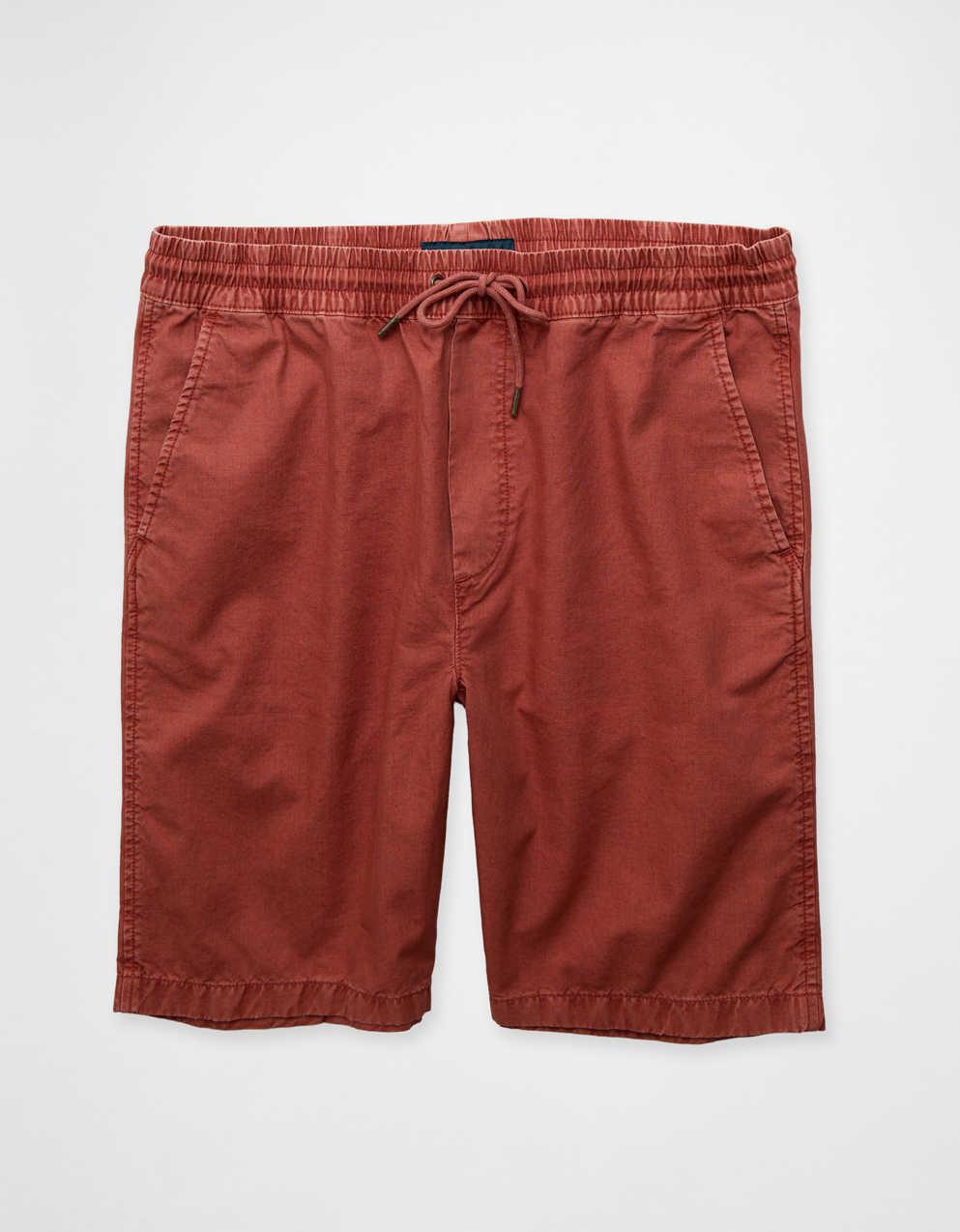 AE 10" Linen-Blend Trekker Short