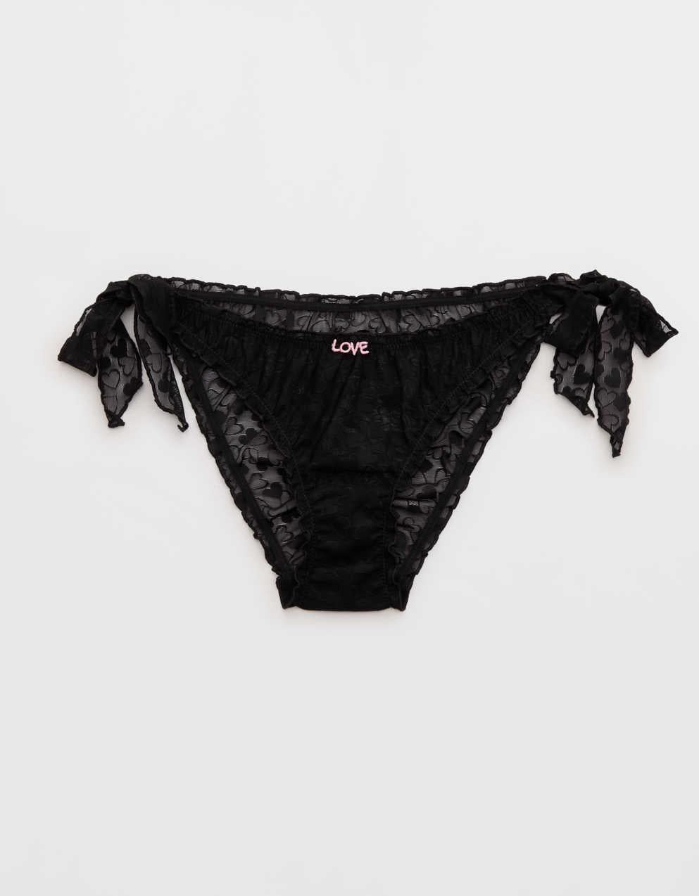 하트 메시 블루머 언더웨어 뽐내기