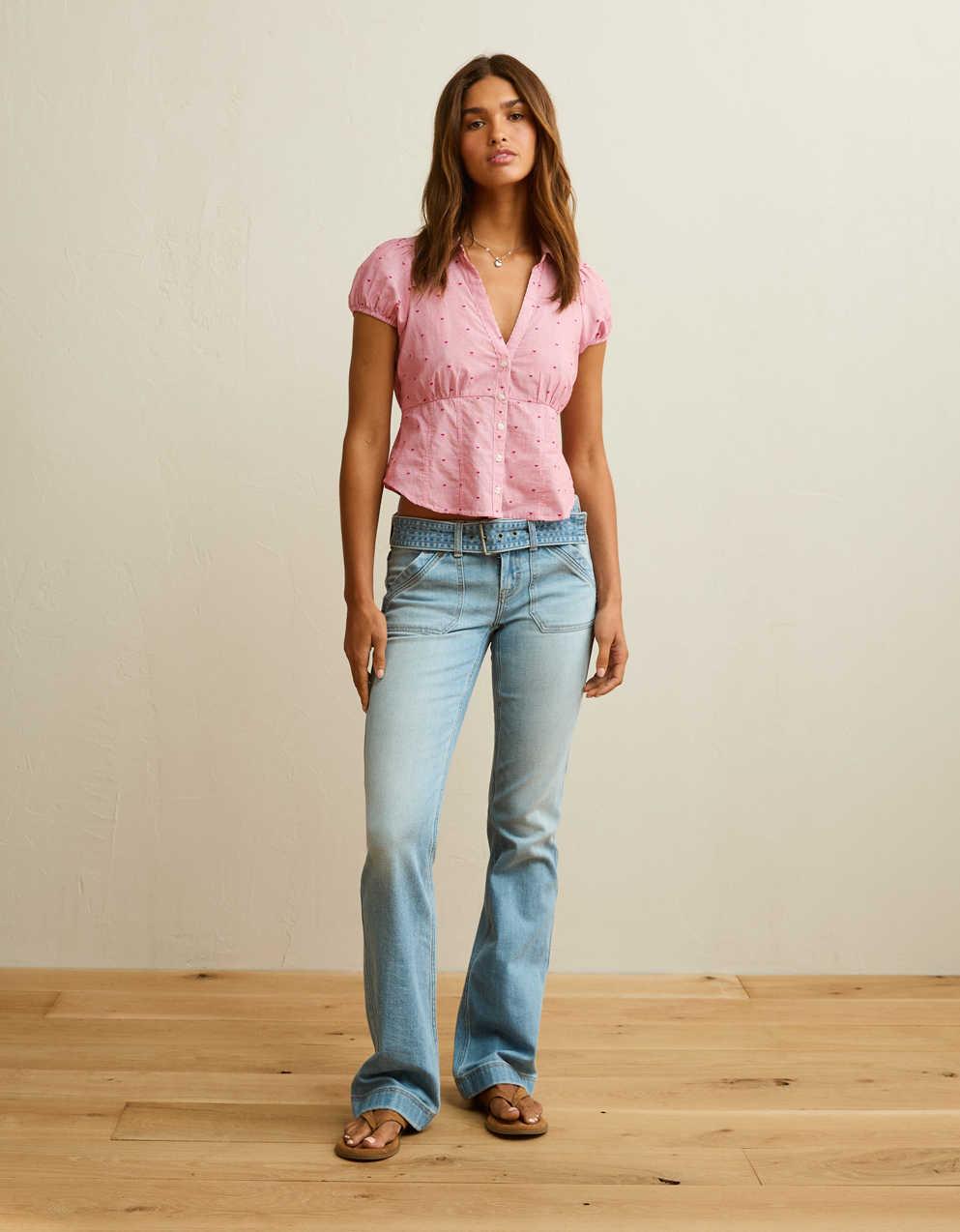 AE Short Sleeve Button Up Shirt