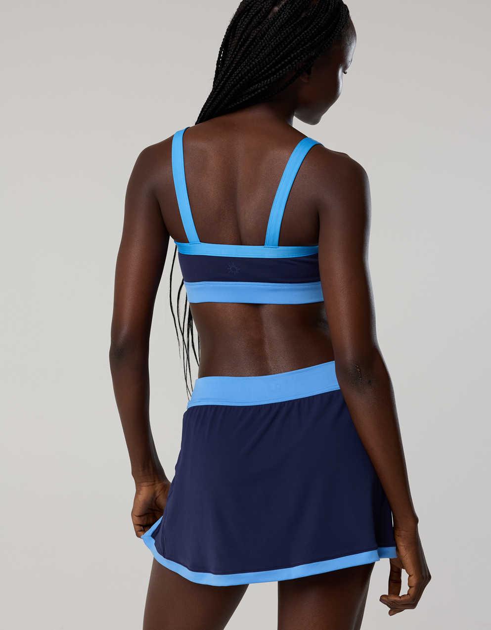 Offline 바이 Aerie Real Me 엑스트라 컬러블록 스포츠 브라