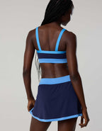 Offline 바이 Aerie Real Me 엑스트라 컬러블록 스포츠 브라