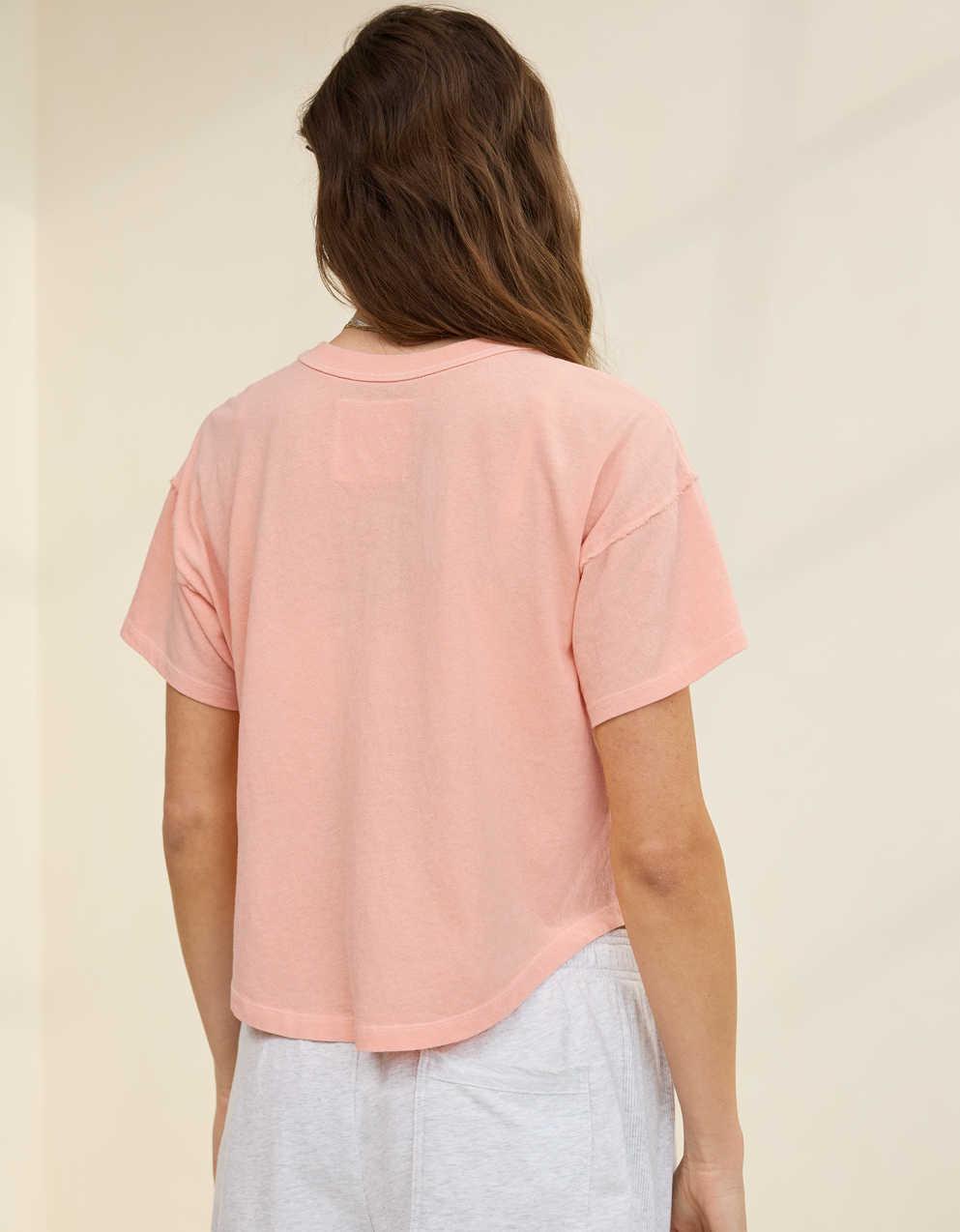 Aerie 썸머 브리즈 크롭 티셔츠