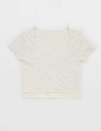 Superchill Floral Seamless Cap Sleeve Top
