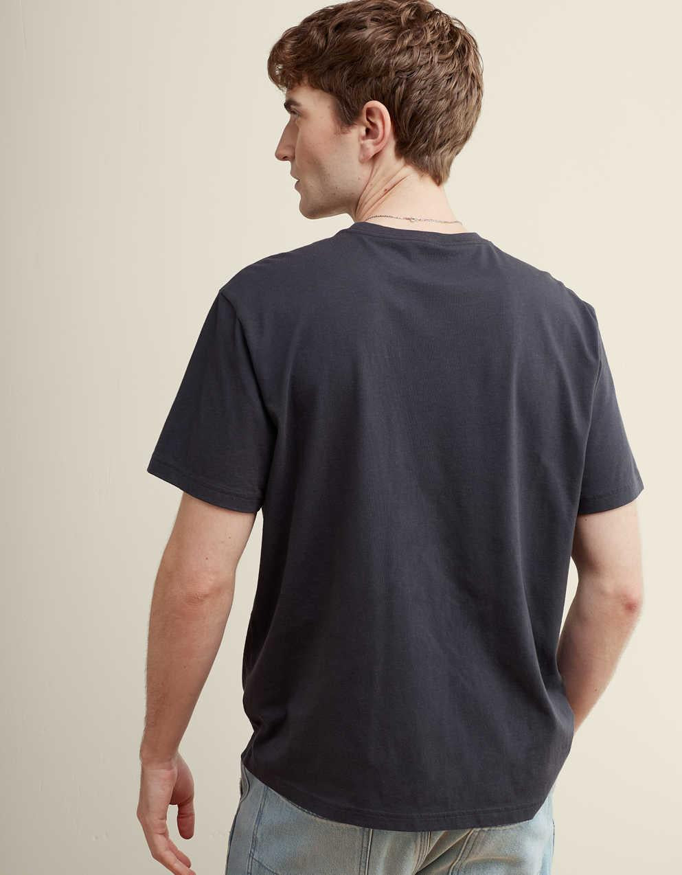 AE Standard Fit Applique Graphic T-Shirt
