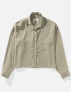 AE Cropped Button Up Shirt