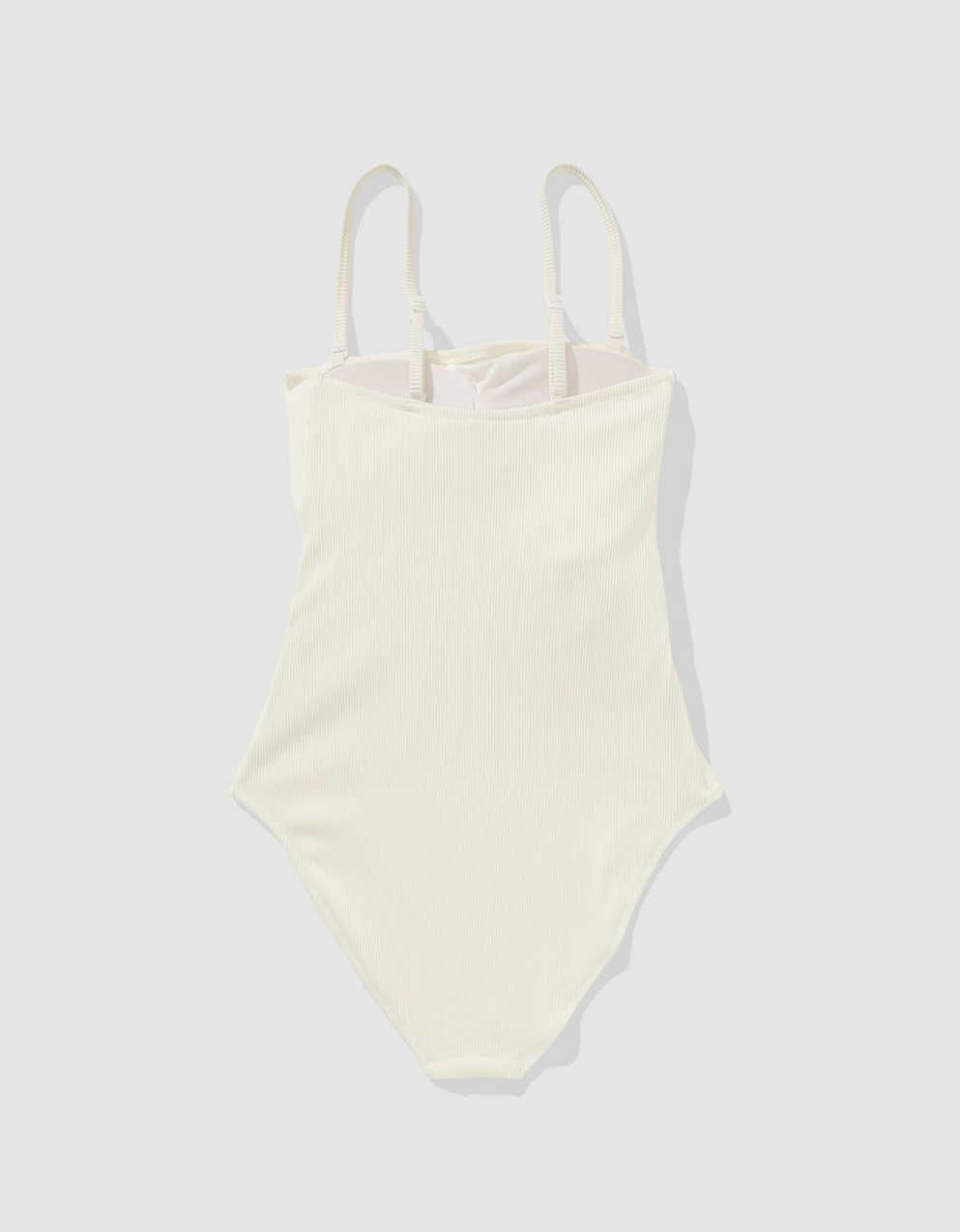 Aerie 리브드 랩 타이 원피스