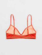 Aerie 스키니 스트랩 보브 립 비키니 탑