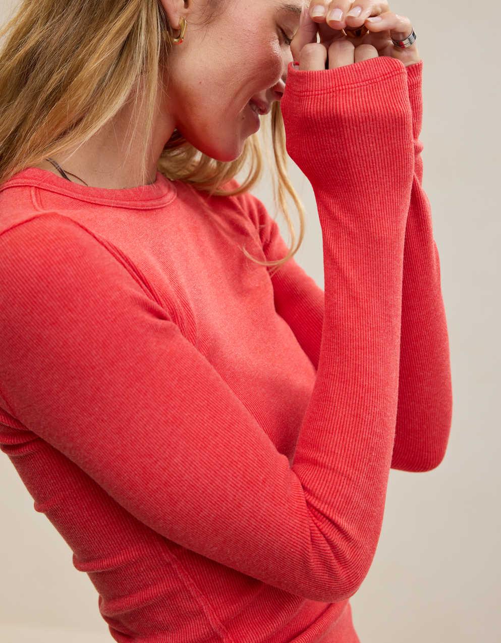 Aerie Essential Crew Layering T-Shirt