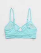 Aerie 스쿱 컷 아웃 비키니 톱