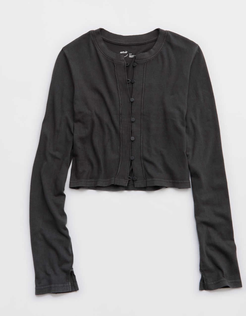 Aerie Happy Snit Cardi T-Shirt