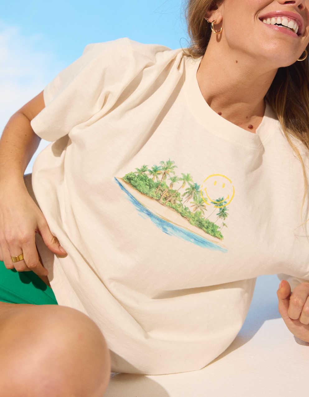 Aerie | 스마일리® 릴랙스 티셔츠