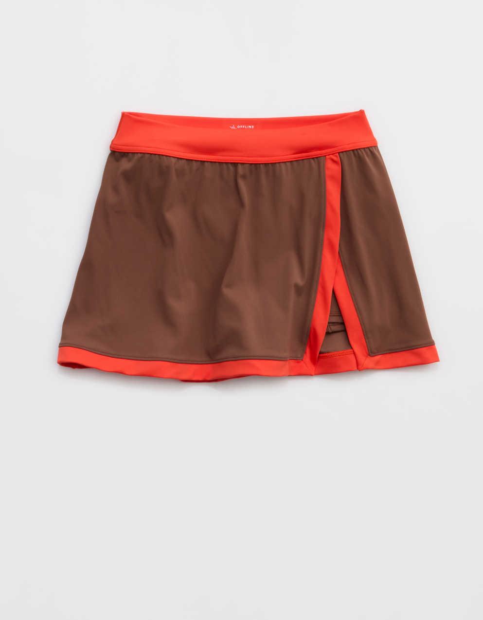 Offline 바이 Aerie Real Me 엑스트라 컬러블록 스커트