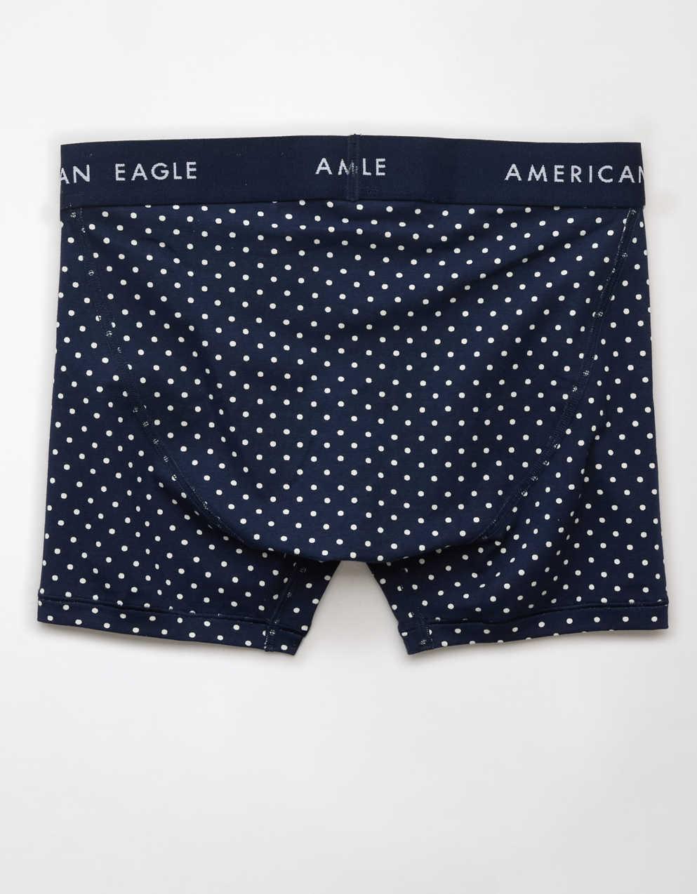 AEO 남성 폴카 도트 4.5" 클래식 복서 브리프