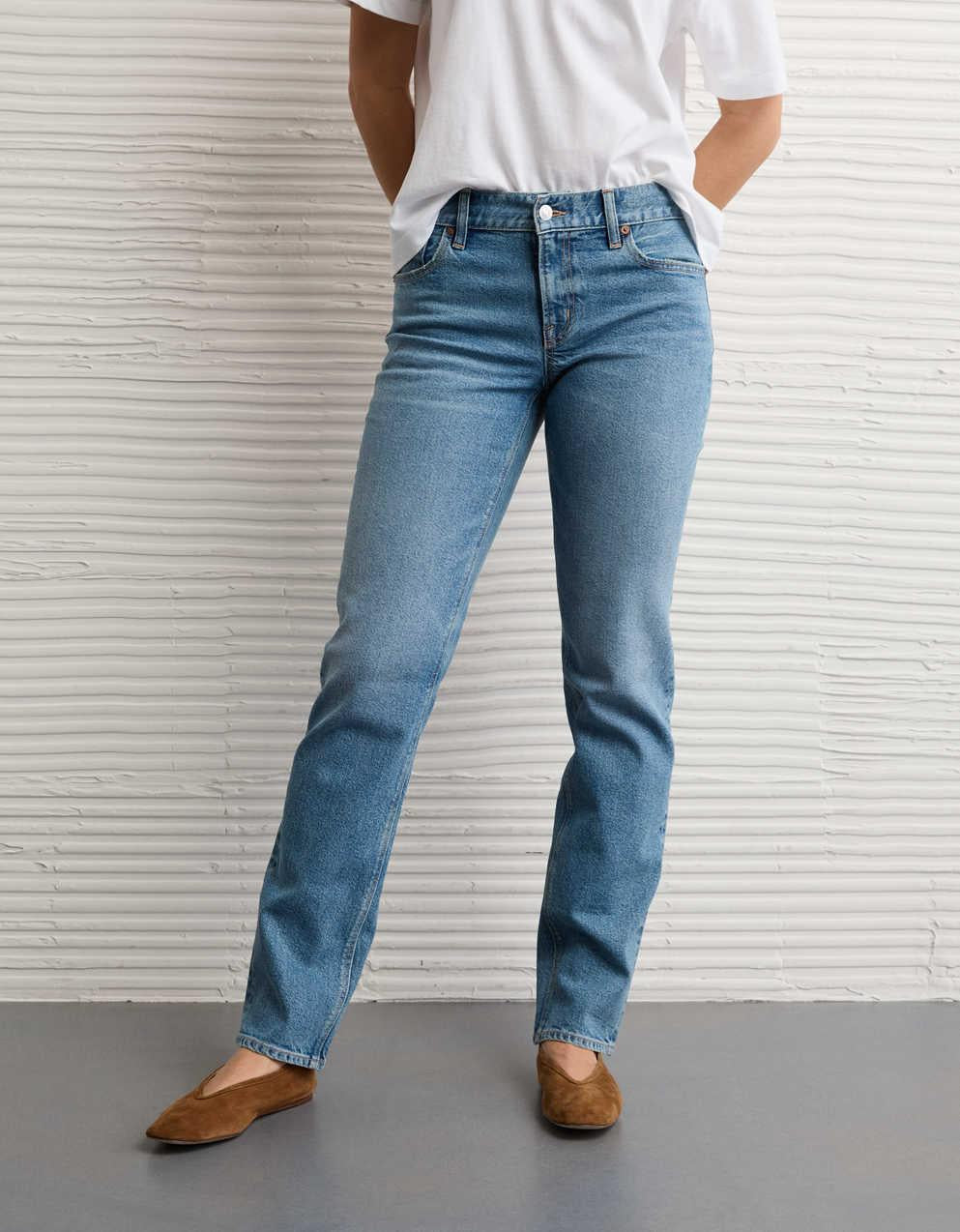 AE High-Waisted Straight Jean