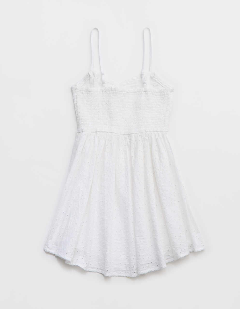 Aerie 아일렛 미니 드레스