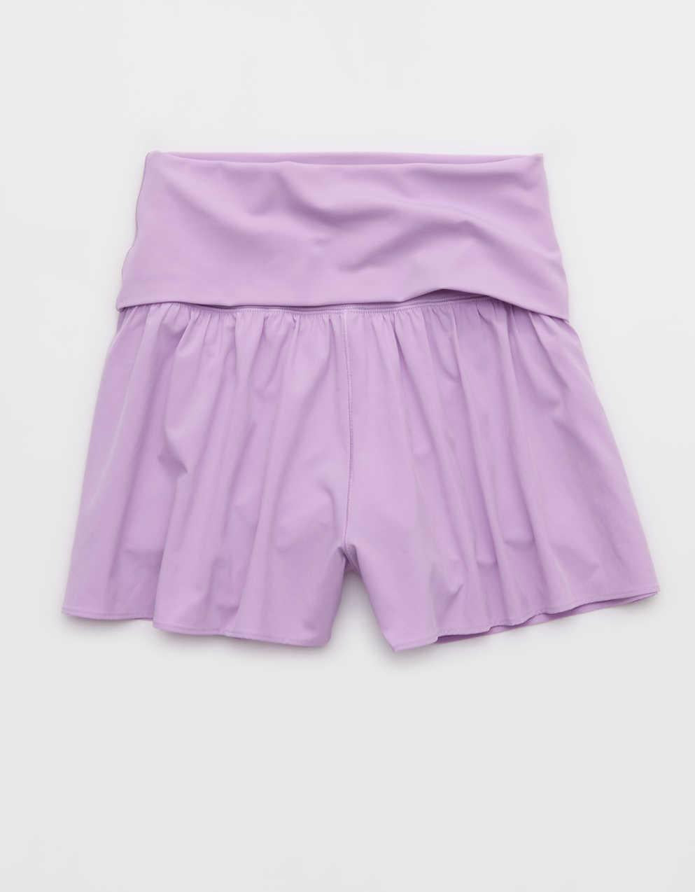 Offline 바이 Aerie Real Me 폴드오버 플로피 쇼트