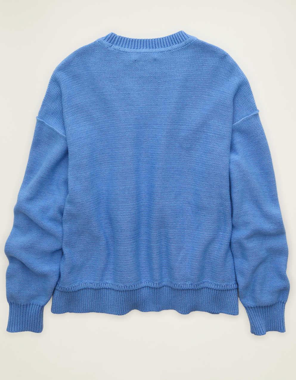 AE Oversized Crew Neck Sweater