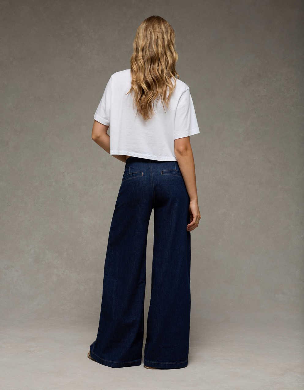AE Dreamy Drape Baggy A-Line Fit Jean