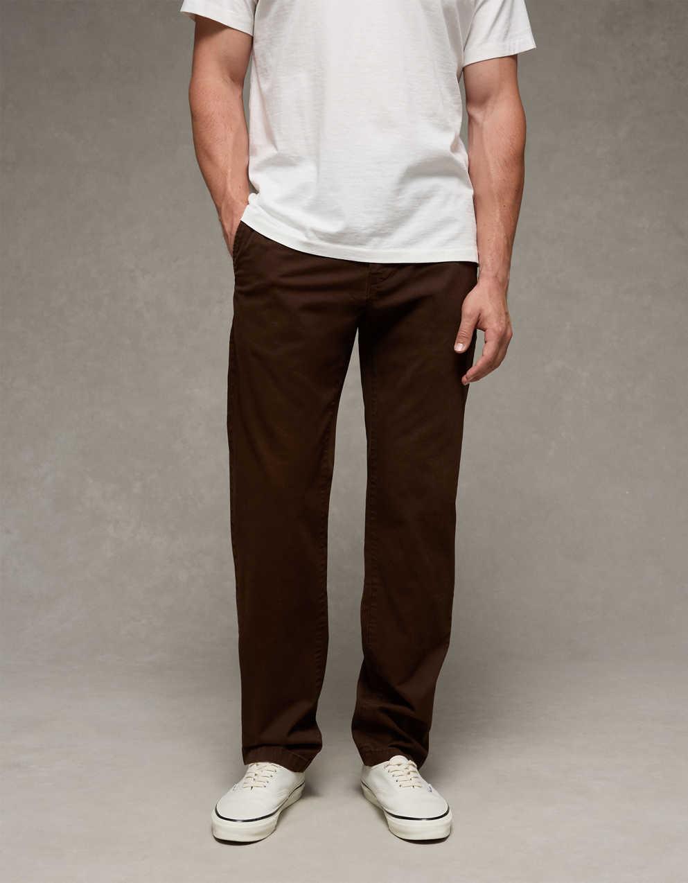 AE Flex Original Straight Lived-In Khaki Pant