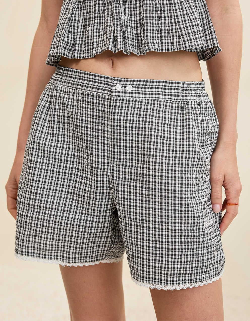 Aerie 시어서커 복서