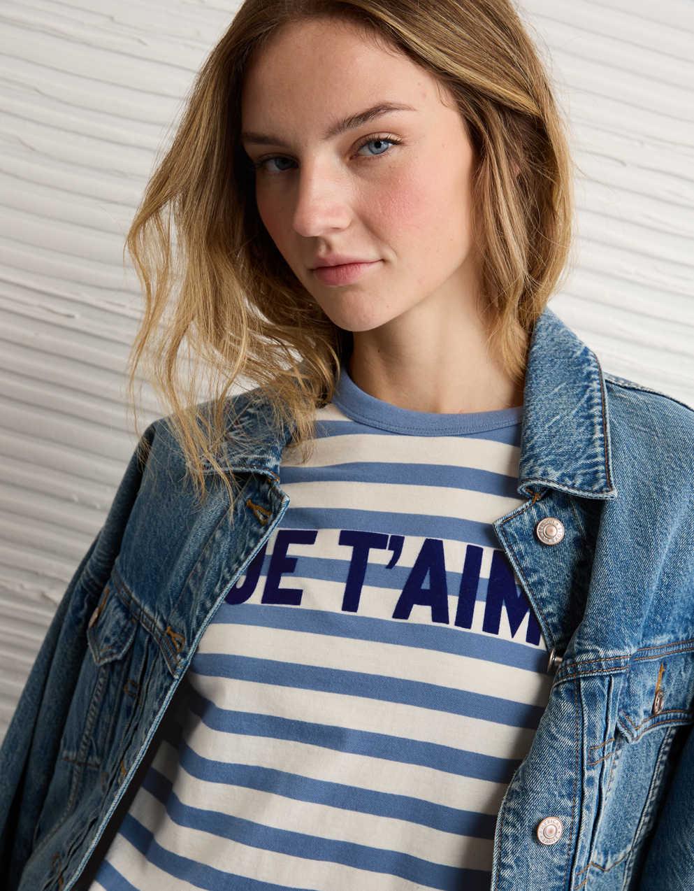 AE 전 남자친구 그래픽 티셔츠