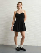 AE Sweetheart Button-Up Mini Dress