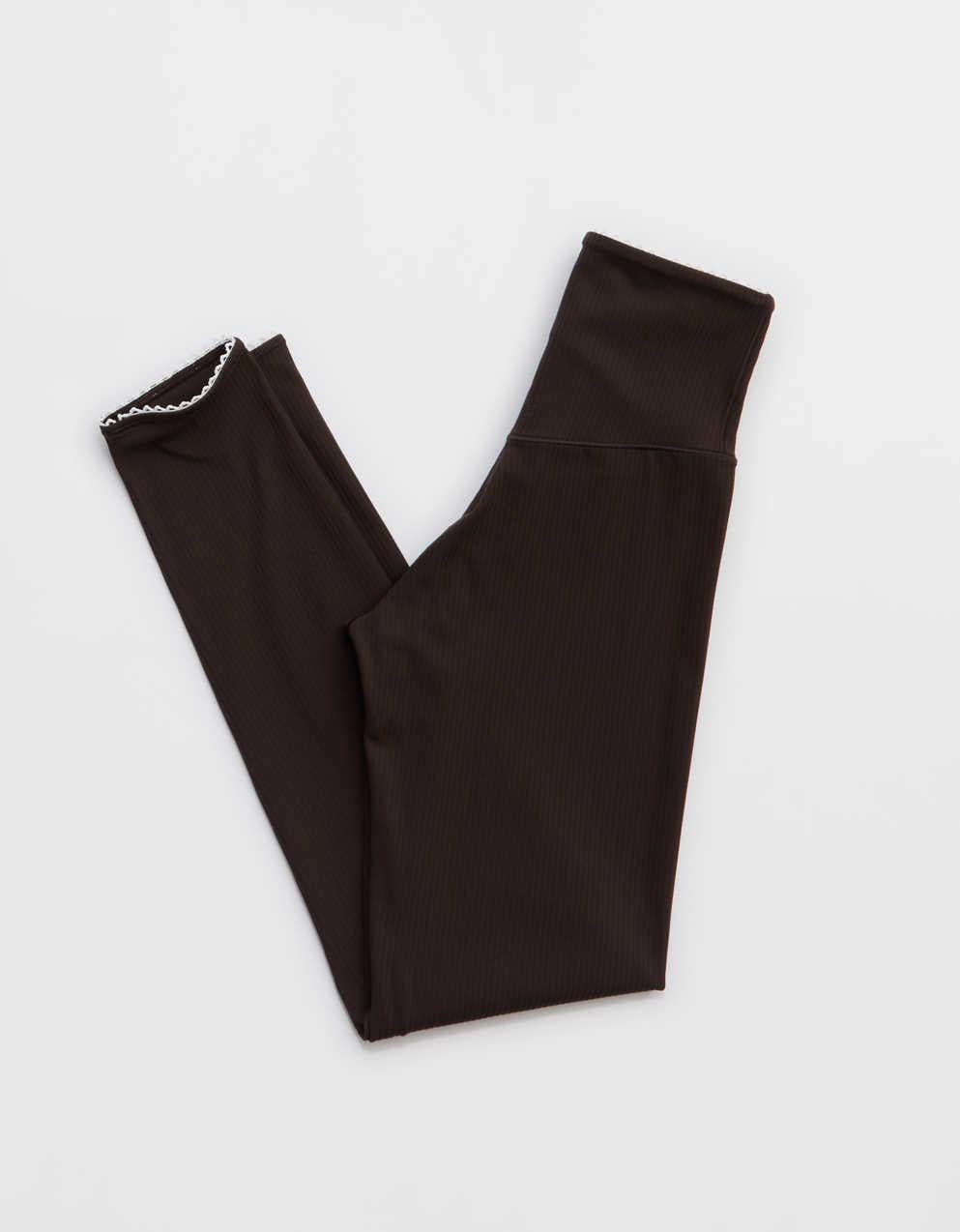 Offline 바이 Aerie Real Me 엑스트라 립 피코트 트림 크로스오버 레깅스