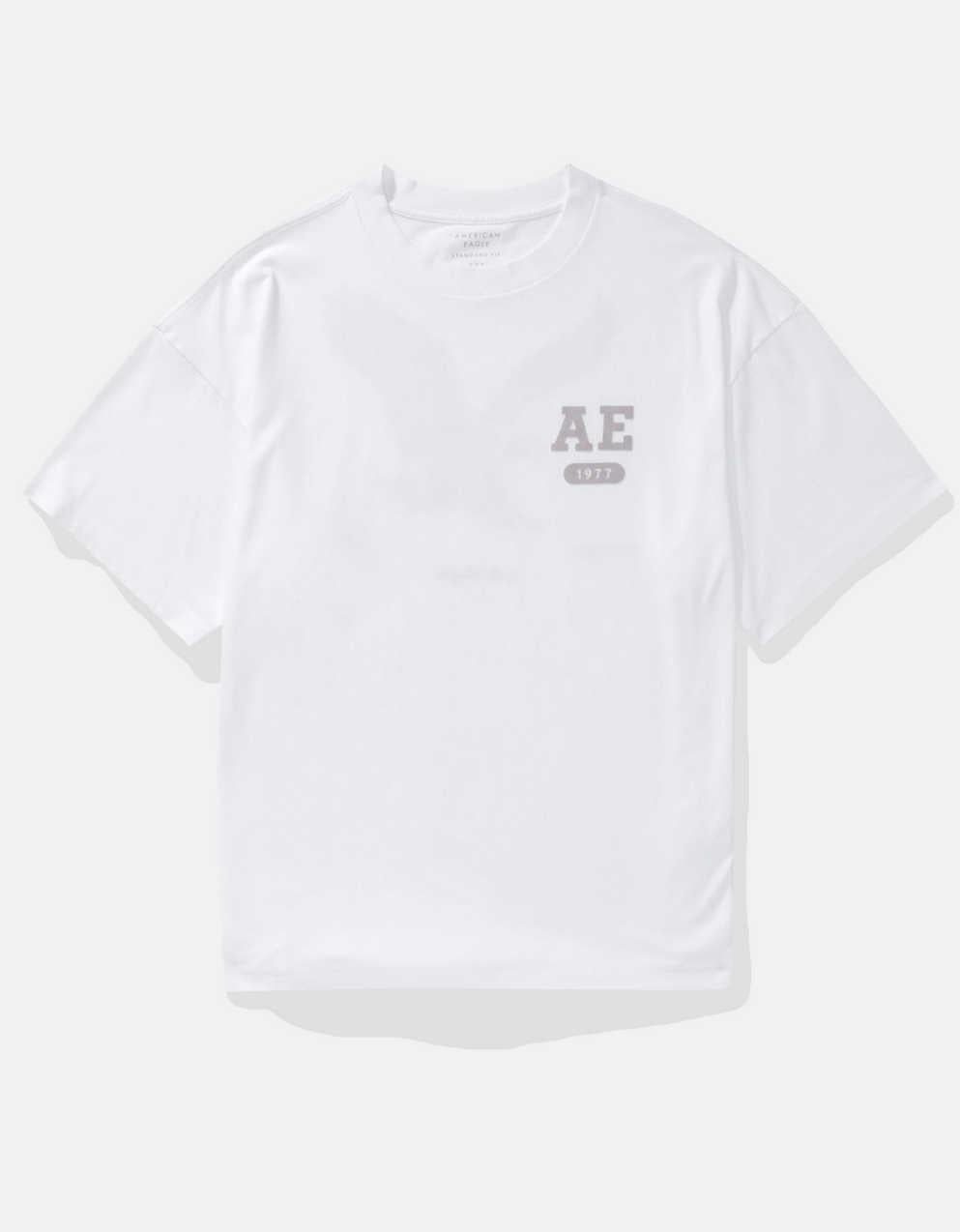 AE 아이콘 로고 그래픽 티셔츠