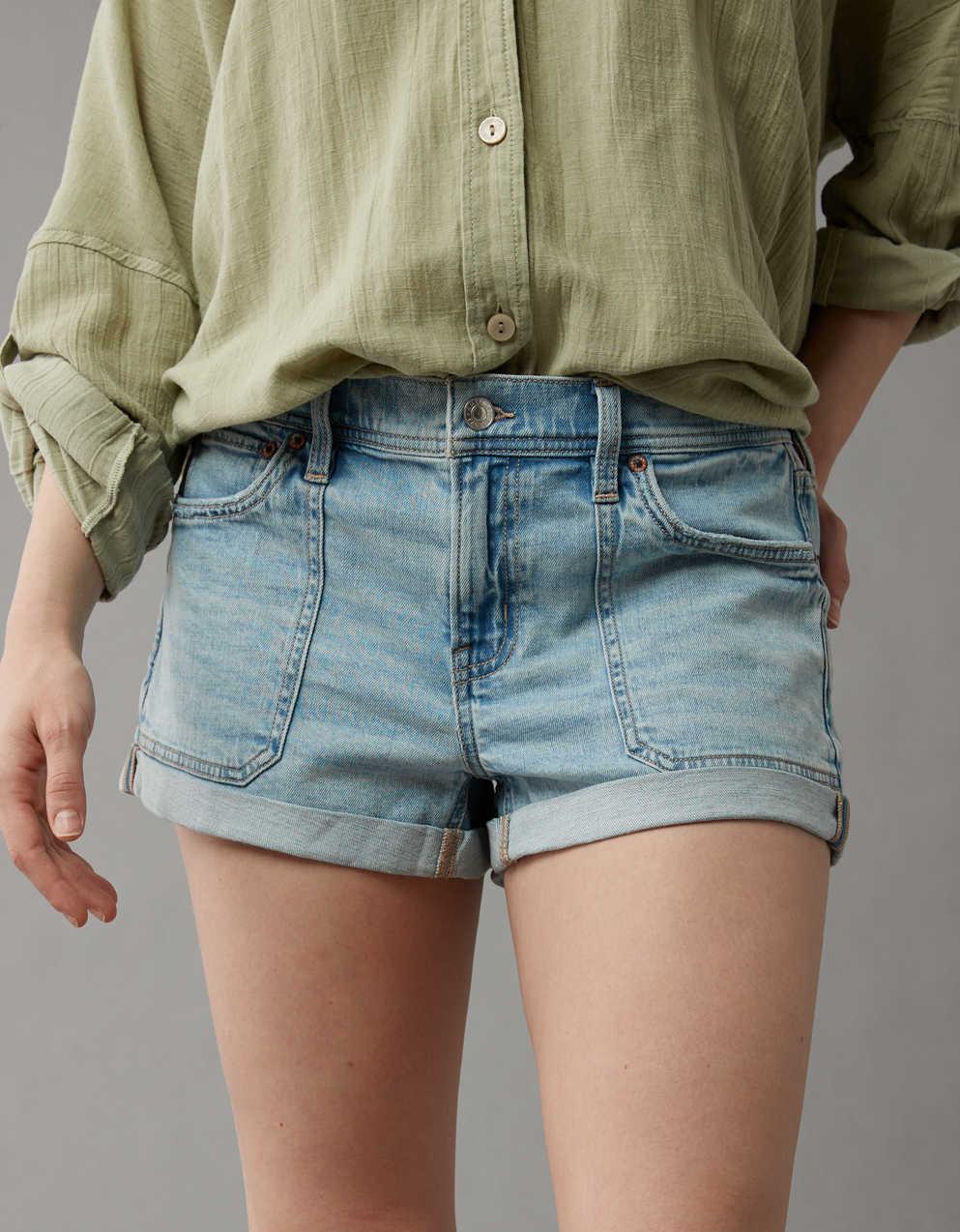 AE Dreamy Drape 스트레치 데님 이지 쇼티