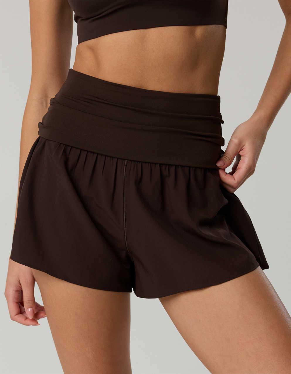 Offline 바이 Aerie Real Me 폴드오버 플로피 쇼트
