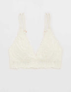 Show Off Rosey Lace Padded Plunge Bralette