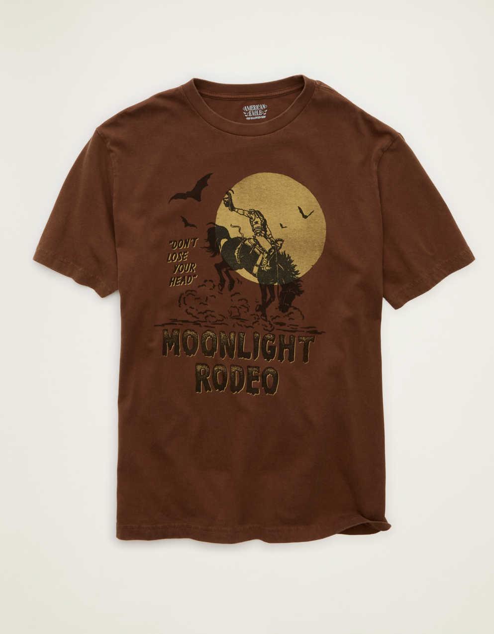 AE Standard Fit Halloween Graphic T-Shirt