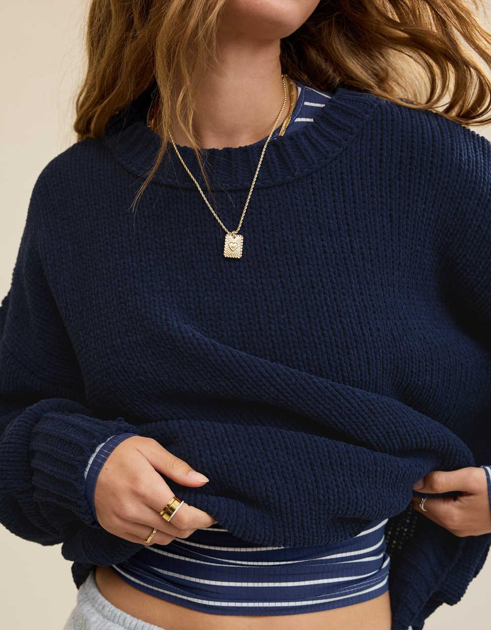 Aerie 라이크 캔디 크루 스웨터