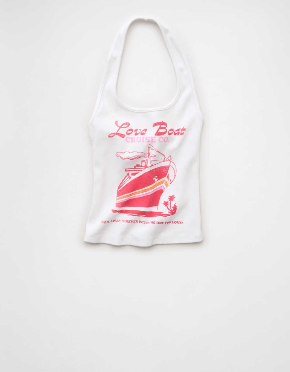 AE Pride Graphic Halter Tank Top