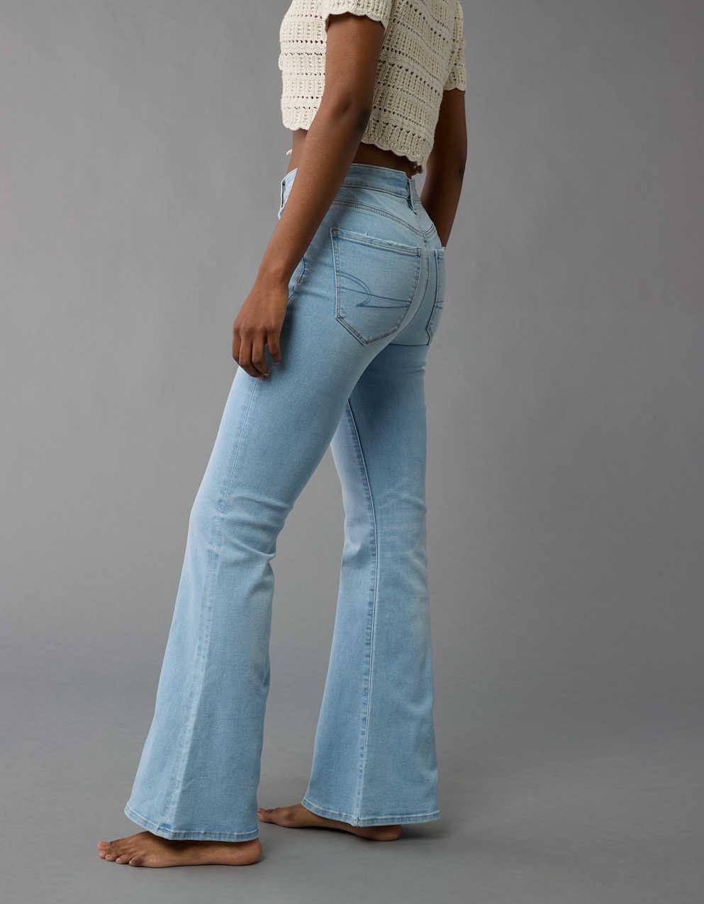 AE Next Level Super High-Waisted Flare Jean