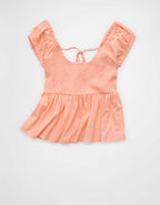 AE Sunchaser Babydoll Ruffle Tee