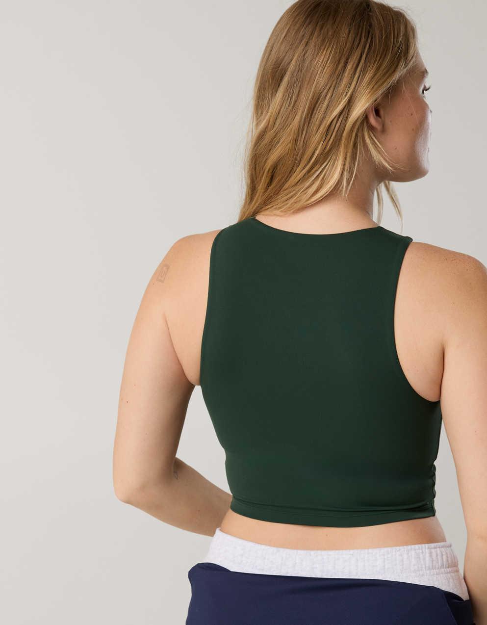 Offline 바이 Aerie Real Me 엑스트라 하이넥 롱라인 스포츠 브라