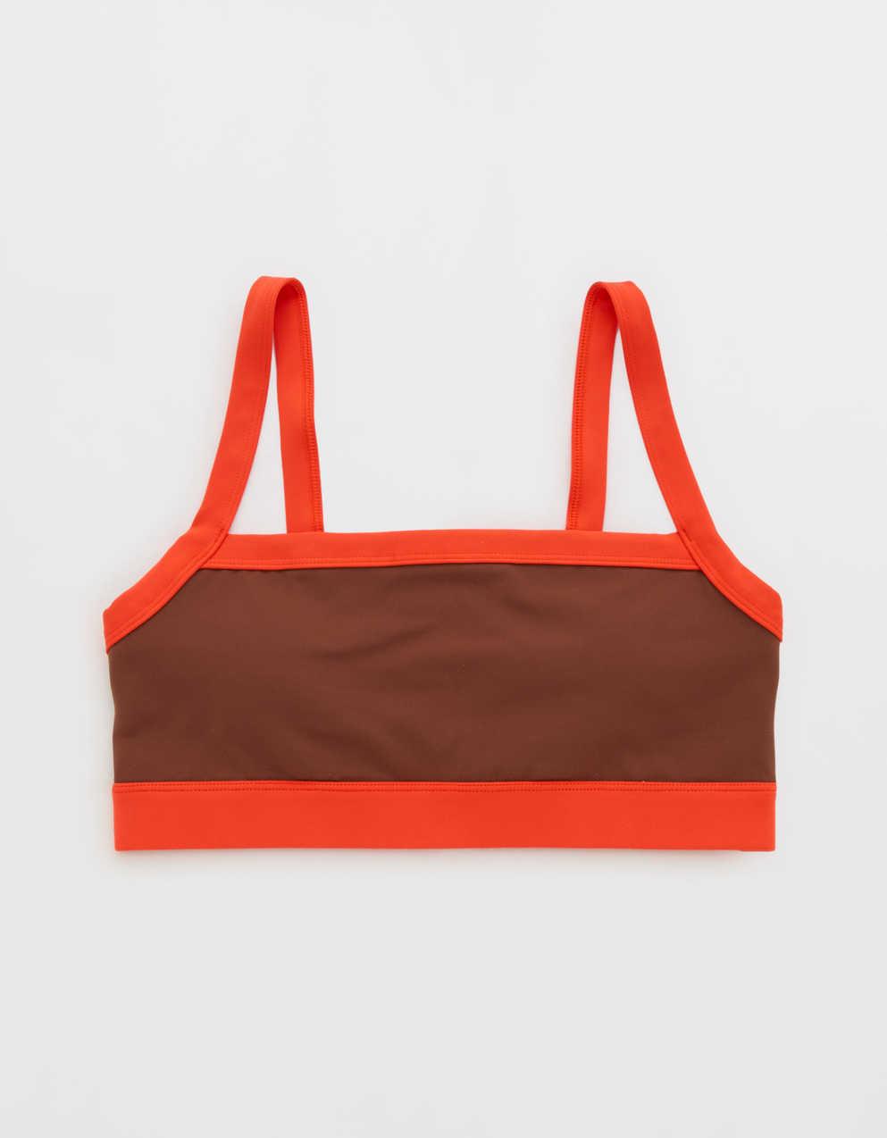 Offline 바이 Aerie Real Me 엑스트라 컬러블록 스포츠 브라