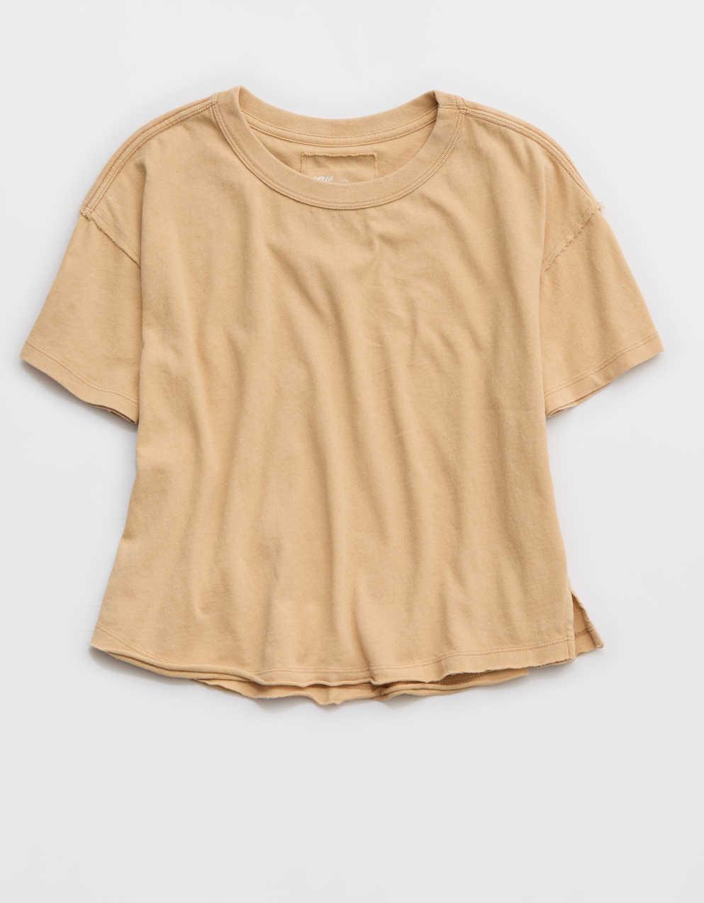 Aerie Summer Breeze Cropped T-Shirt