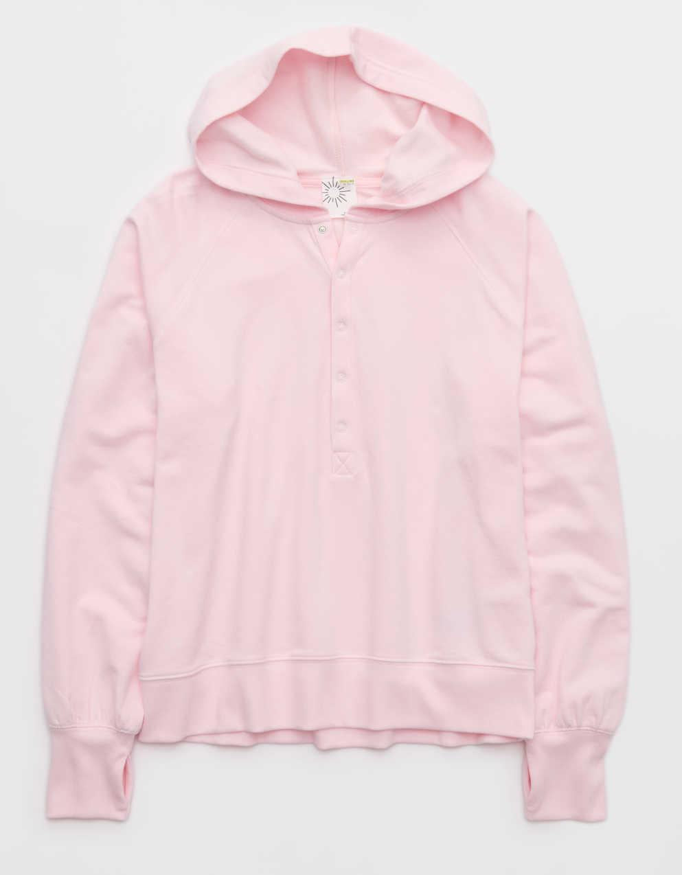 OFFLINE By Aerie OTT Henley Hoodie