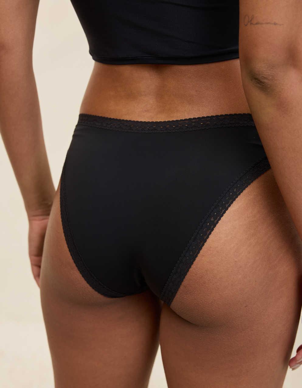 SMOOTHEZ헤즈 Microfiber 레이스 비키니 언더웨어