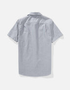 AE Short-Sleeve Slim Fit Button-Up Shirt