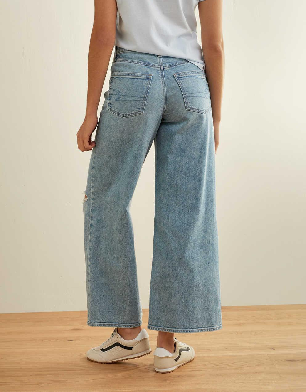 AE Super High-Waisted Ultra Wide-Leg Jean