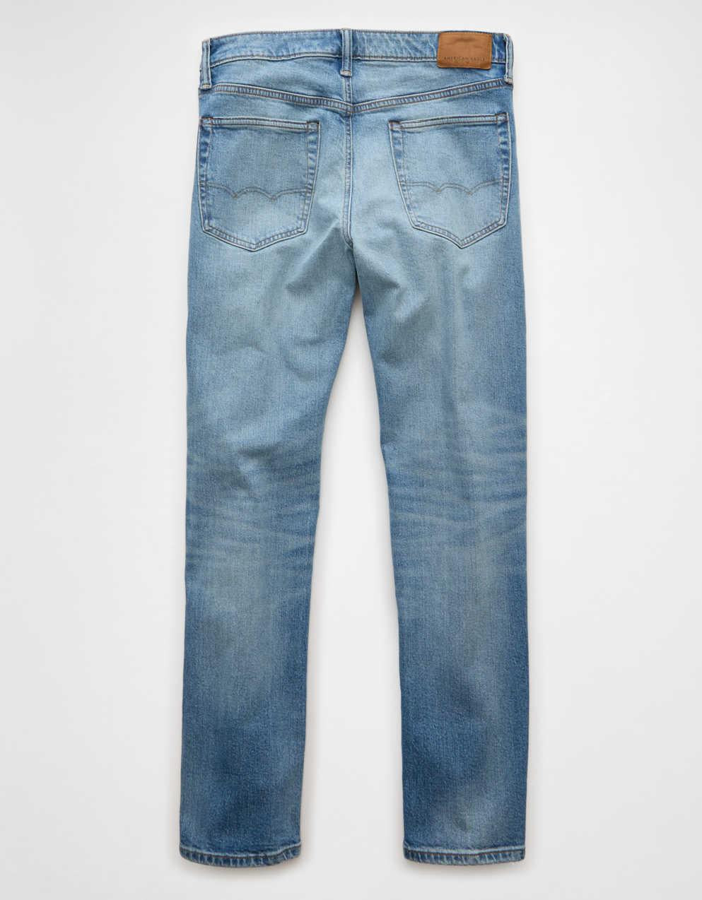 AE Patched Slim Straight Jean