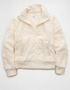 AE Cable Sherpa Full-Zip Sweatshirt