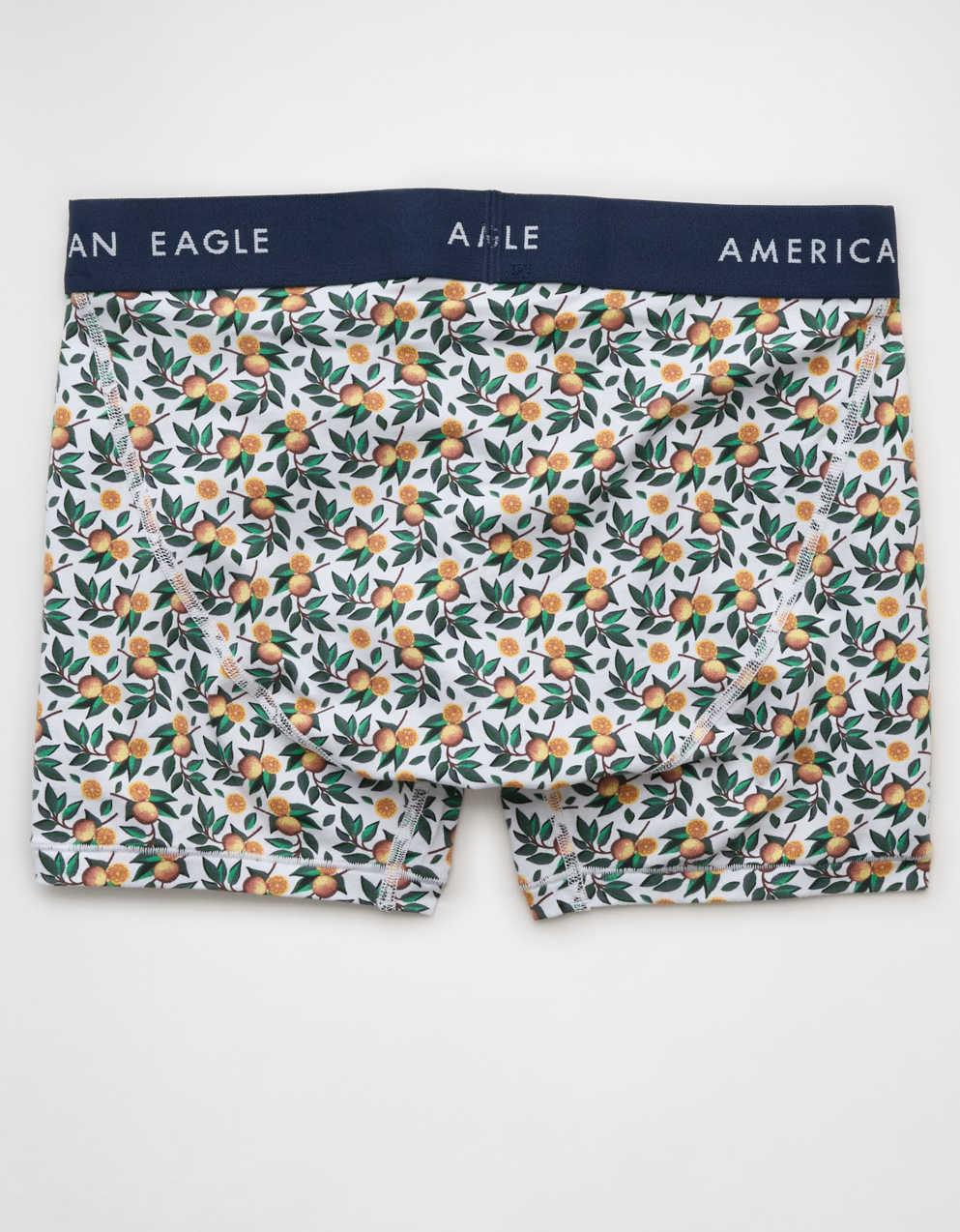 AEO 남성 오렌지 트리 4.5" 클래식 복서 브리프