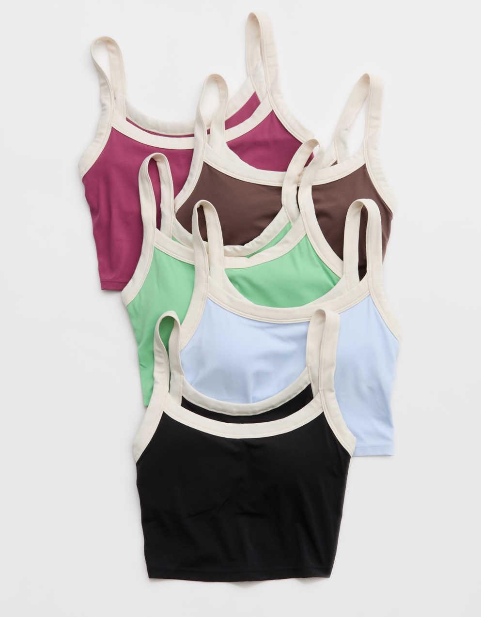 Aerie ‘Real Me’ Offline 전용, 로우 키 링거 롱라인 스포츠 브라