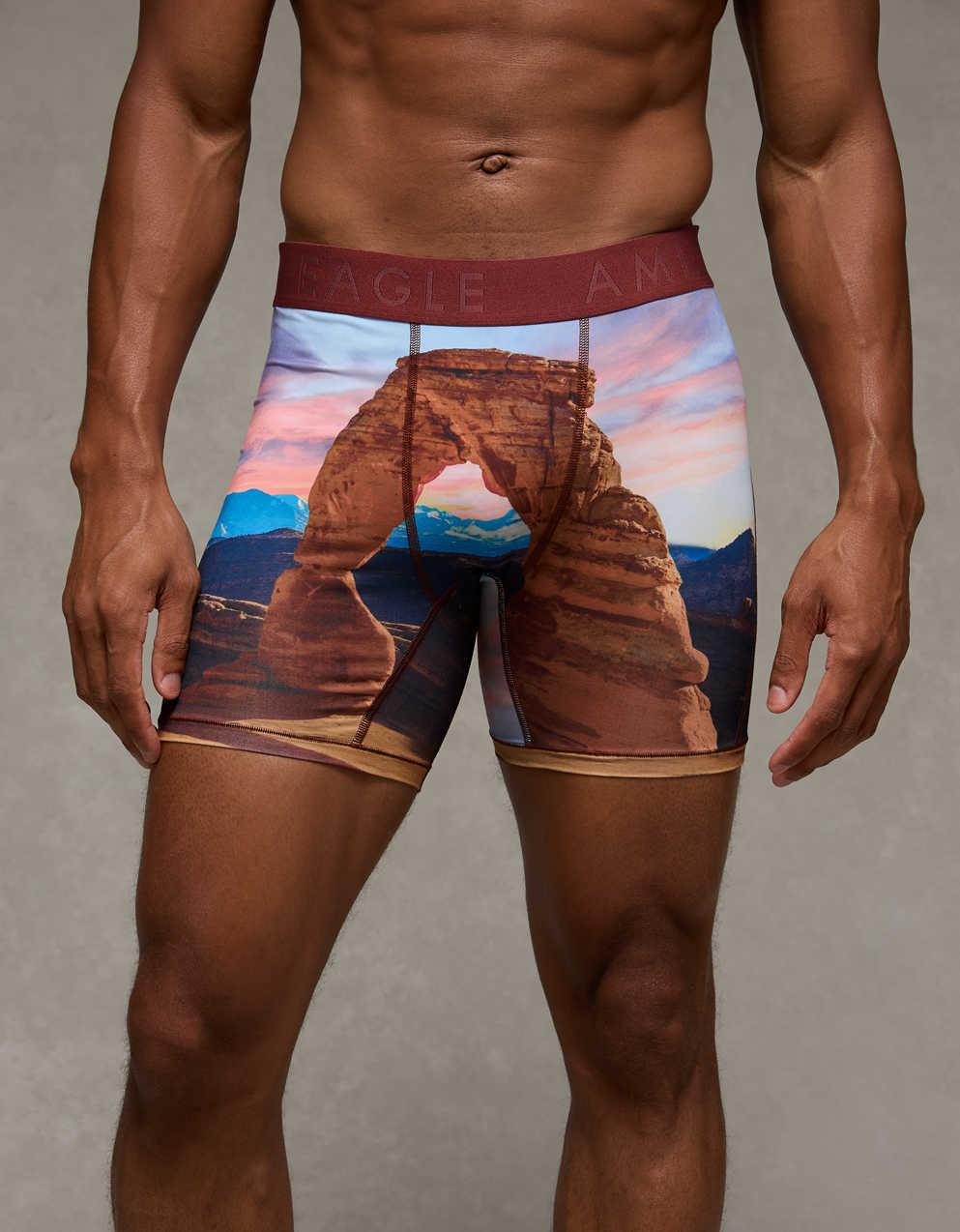 AEO 남성 내셔널 파크 6' Flex 복서 브리프