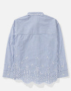 AE Embroidered Perfect Button-Up Shirt